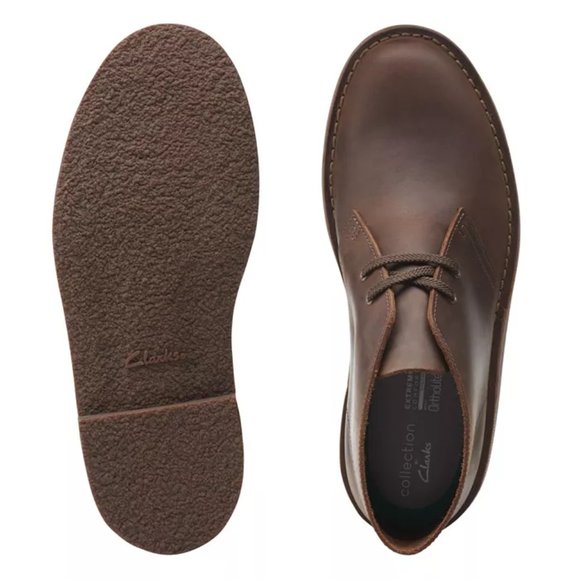 clarks bushacre 3 dark brown leather